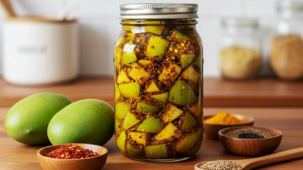 طرز تهیه ترشی انبه چابهاری، ترشی تند جنوبی طرز تهیه ترشی انبه چابهاری، ترشی تند جنوبی