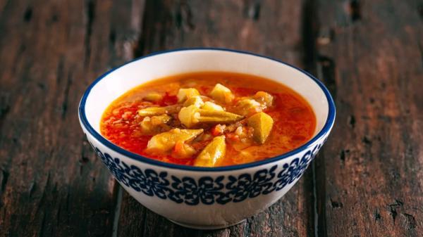 طرز تهیه خورشت بامیه با تمبر هندی طرز تهیه خورشت بامیه با تمبر هندی